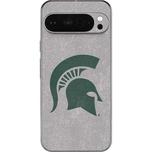 Michigan State University Grey Spartans Logo Pixel 9 Pro XL Skin
